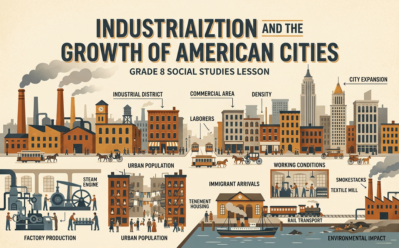 Industrialization and the Growth of American Cities