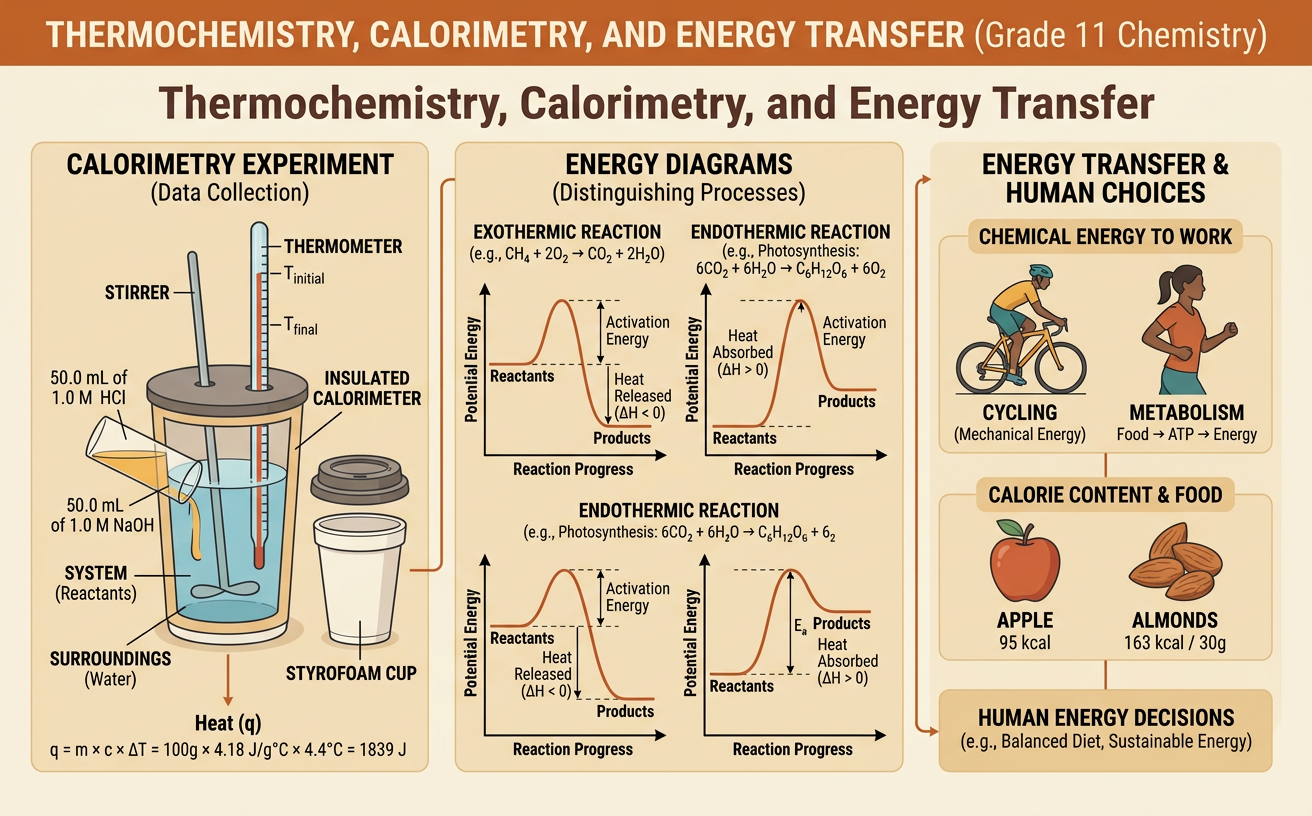 Thermochemistry, Calorimetry, and Energy Transfer