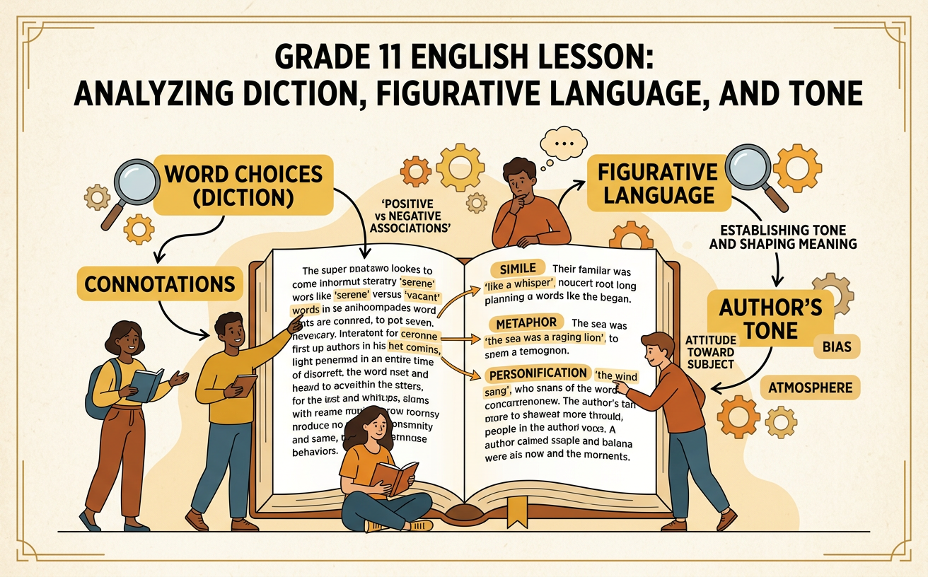 Analyzing Diction, Figurative Language, and Tone
