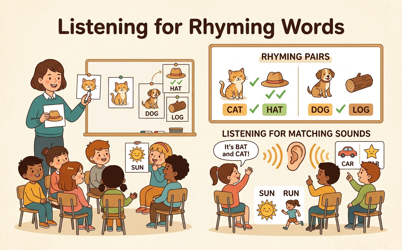 Listening for Rhyming Words