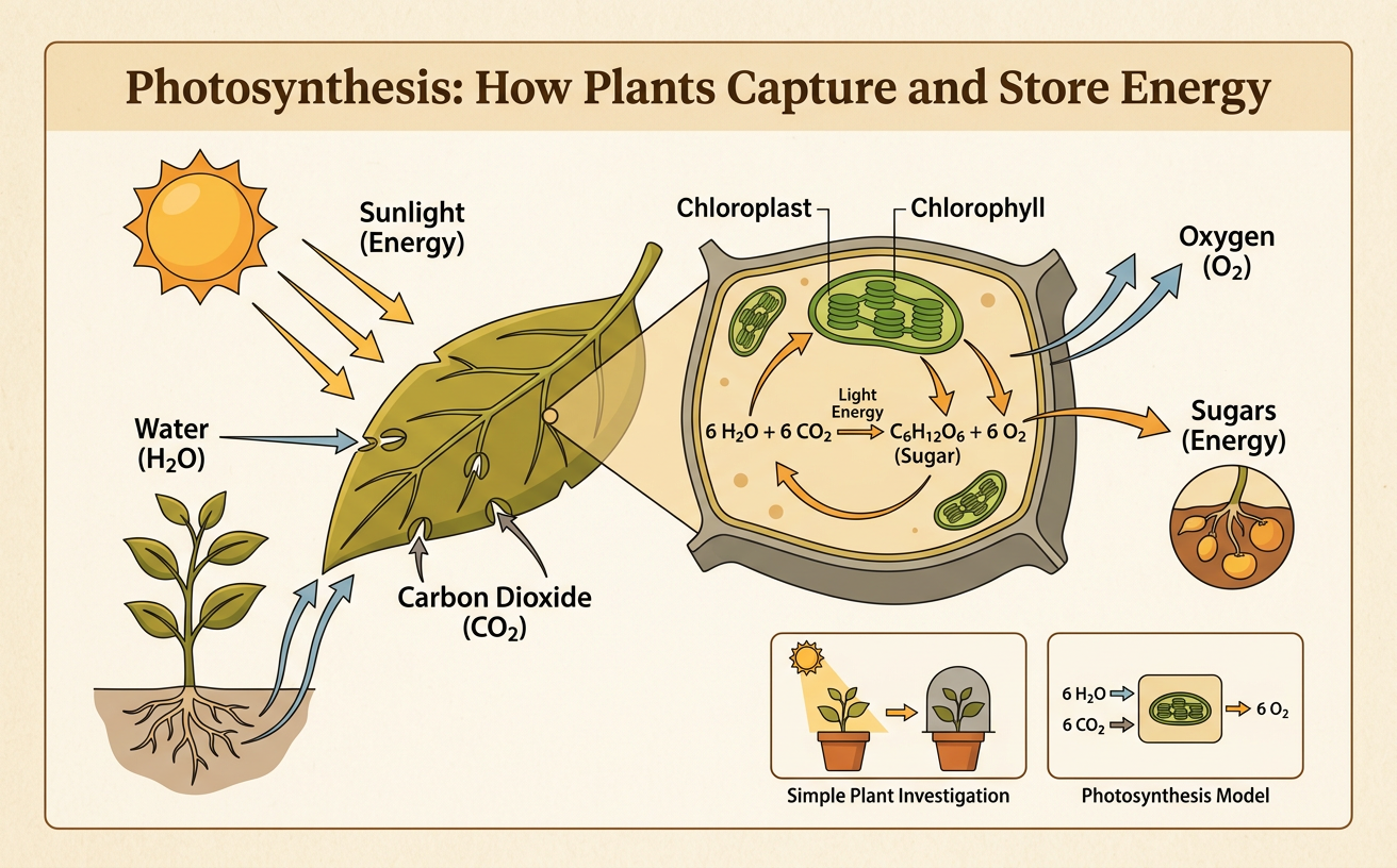 Photosynthesis: How Plants Capture and Store Energy