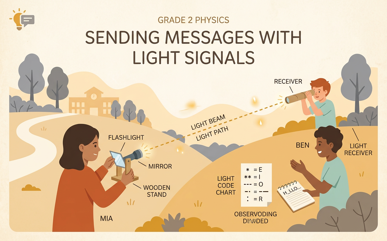 Sending Messages with Light Signals