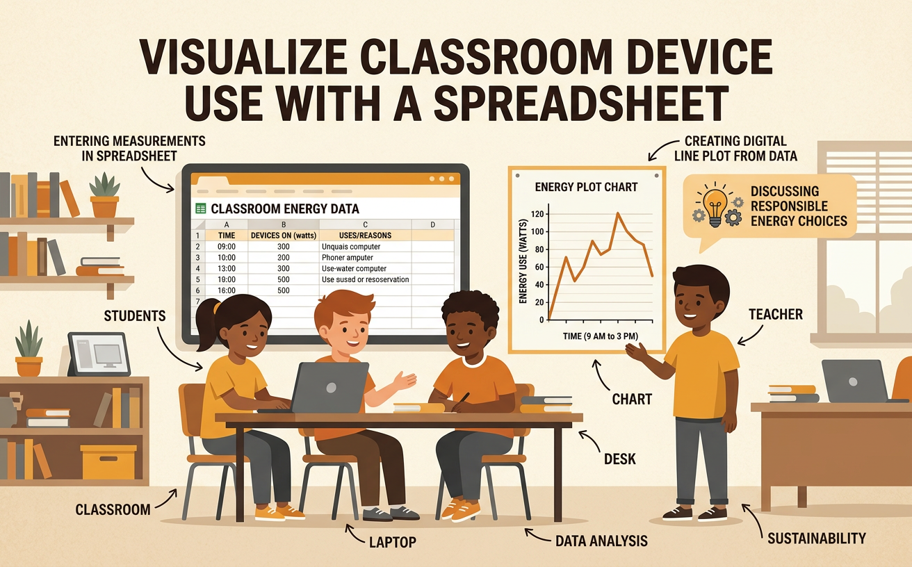 Visualize Classroom Device Use with a Spreadsheet