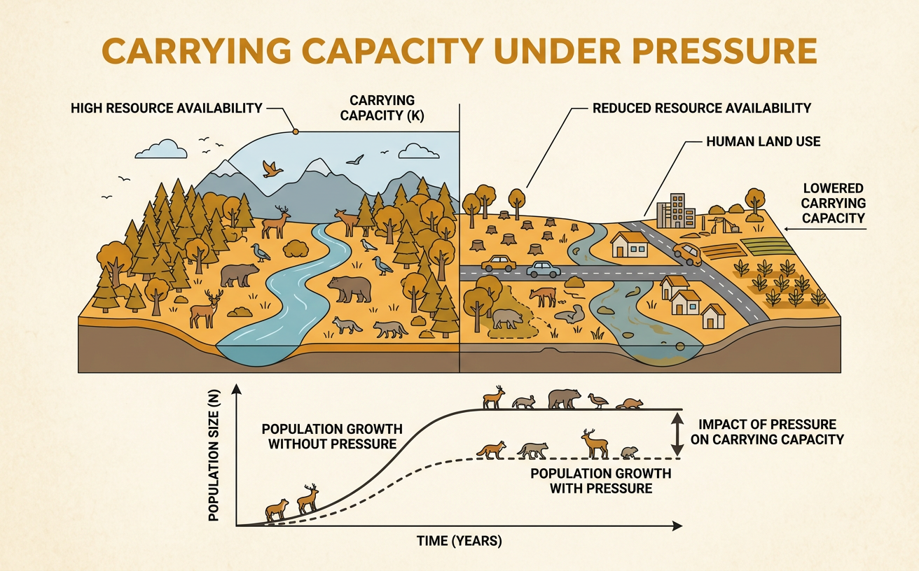 Carrying Capacity Under Pressure