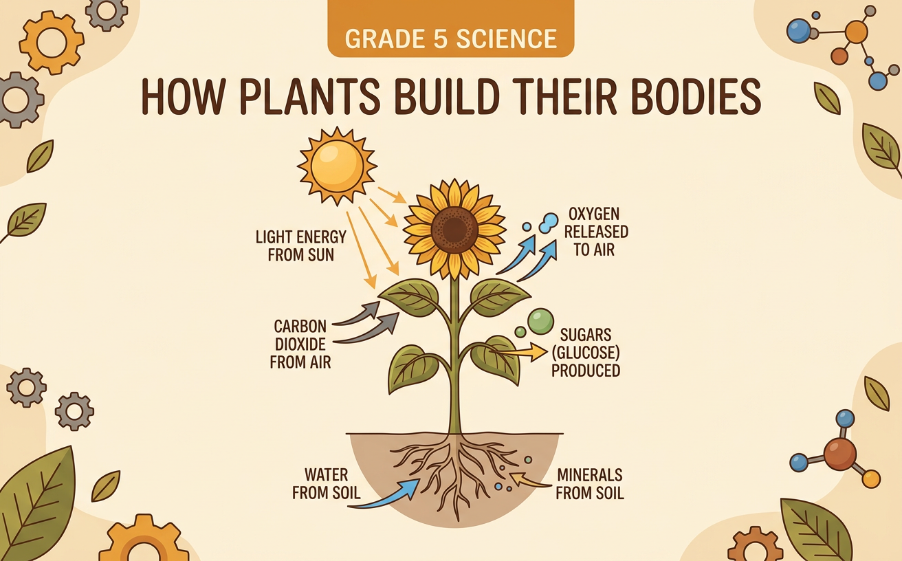 How Plants Build Their Bodies