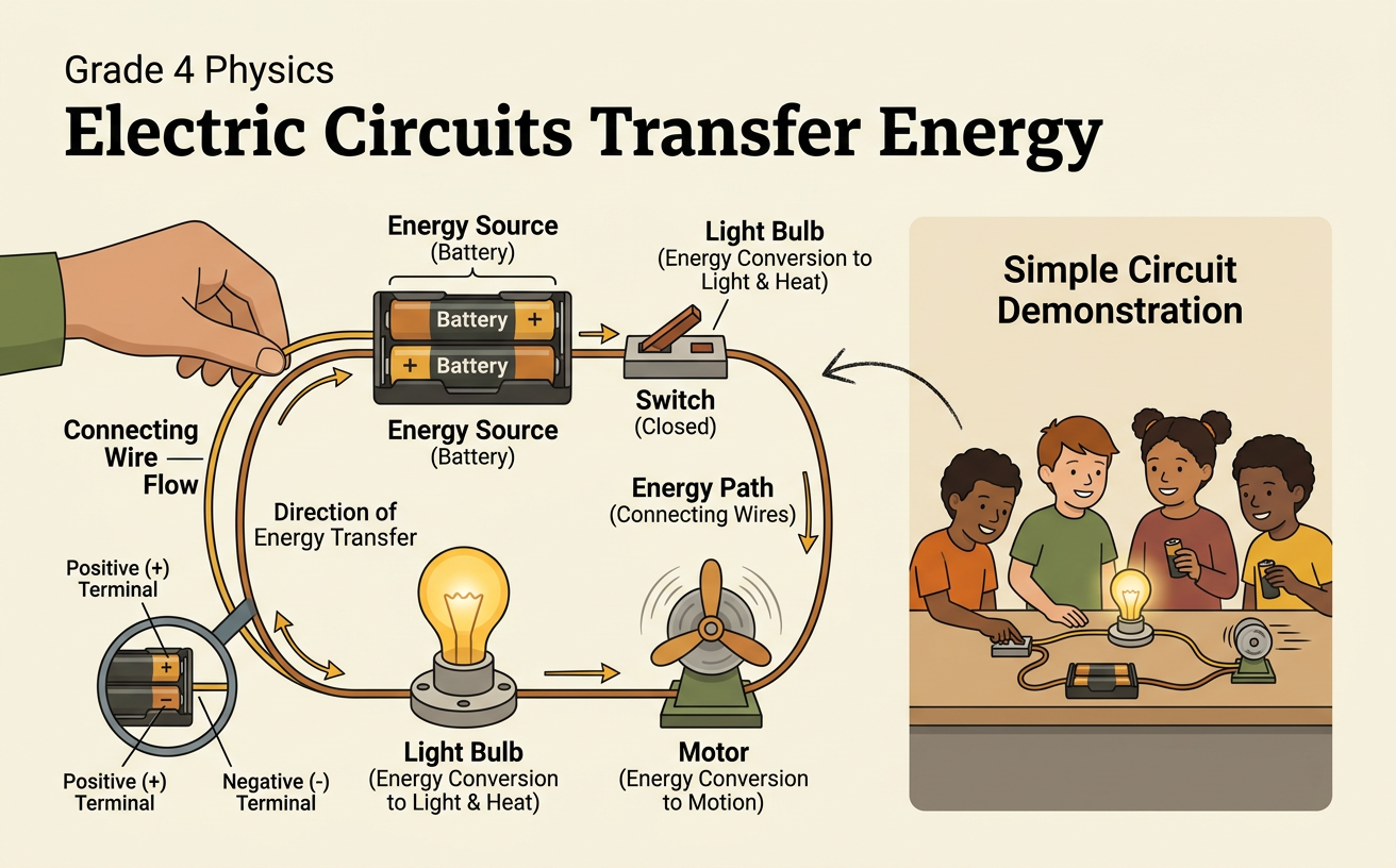Electric Circuits Transfer Energy