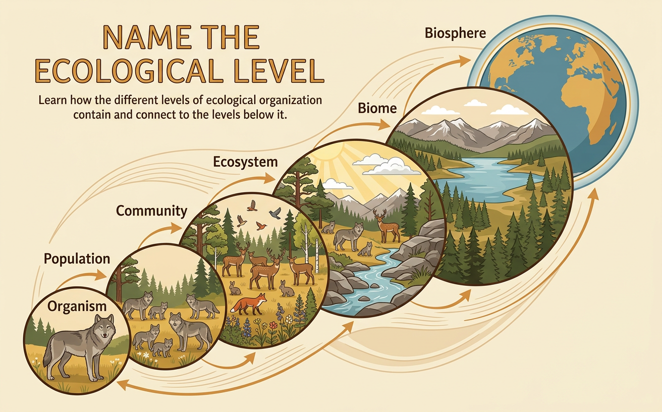Levels of Ecological Hierarchy