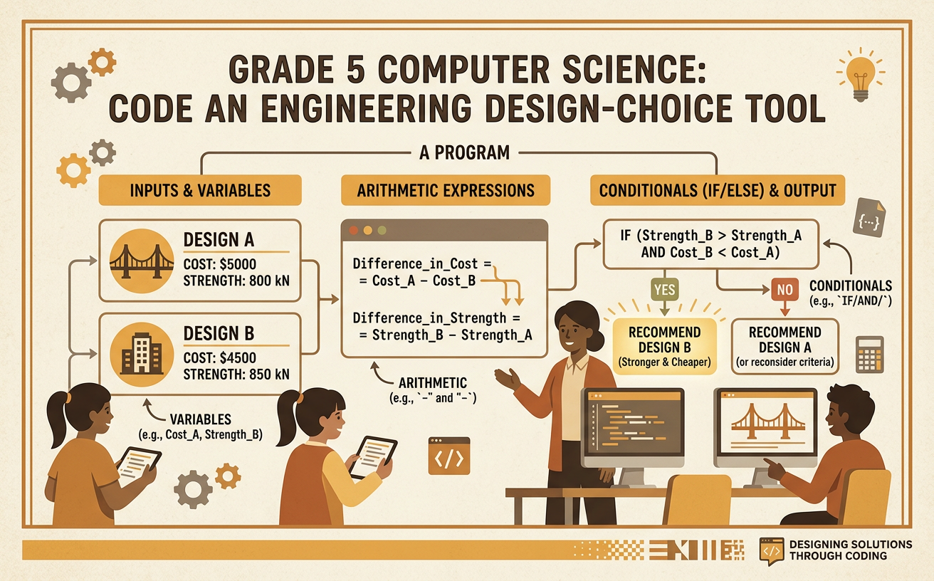 Code an Engineering Design-Choice Tool