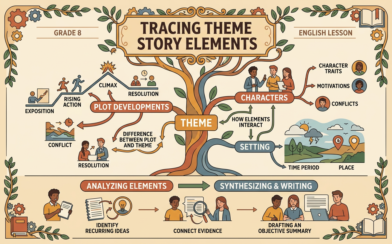 Tracing Theme Through Story Elements