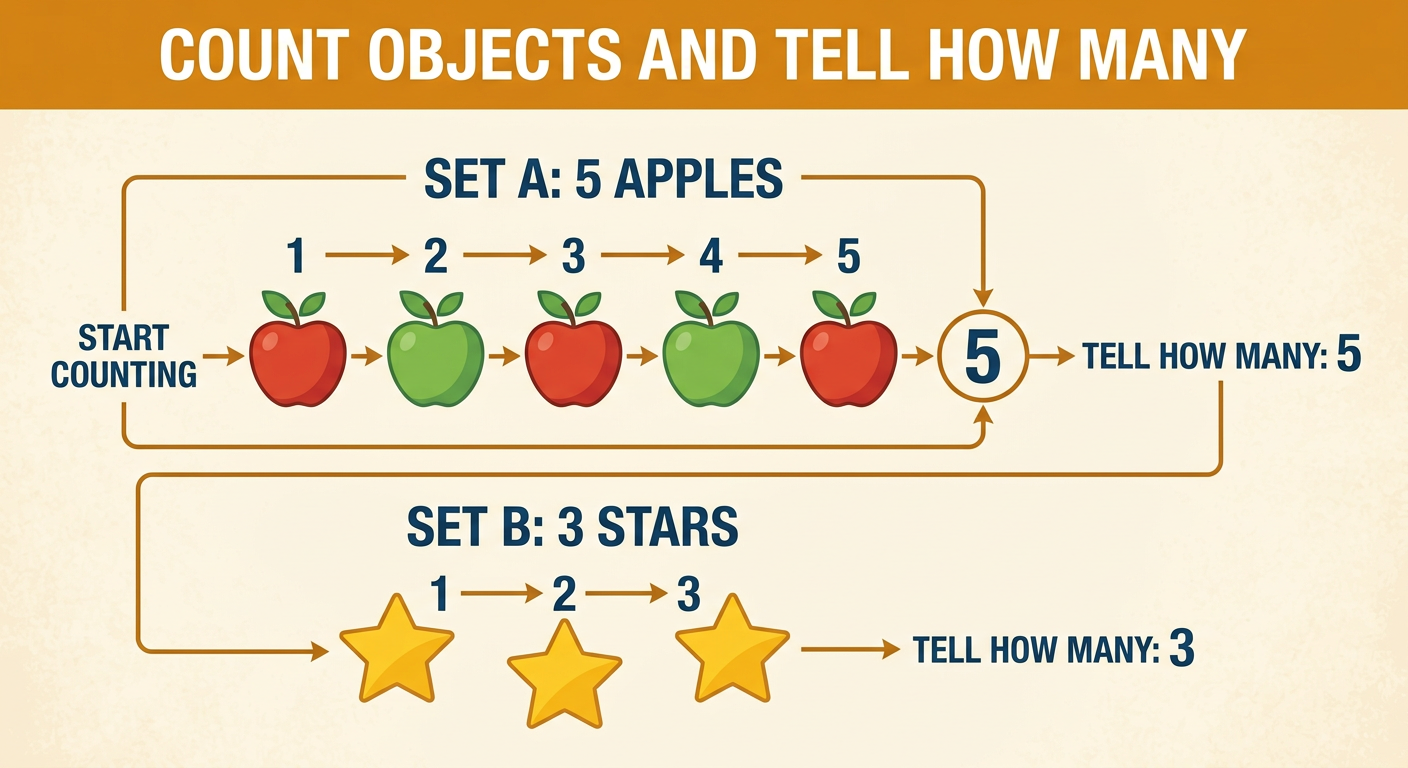 Count Objects and Tell How Many