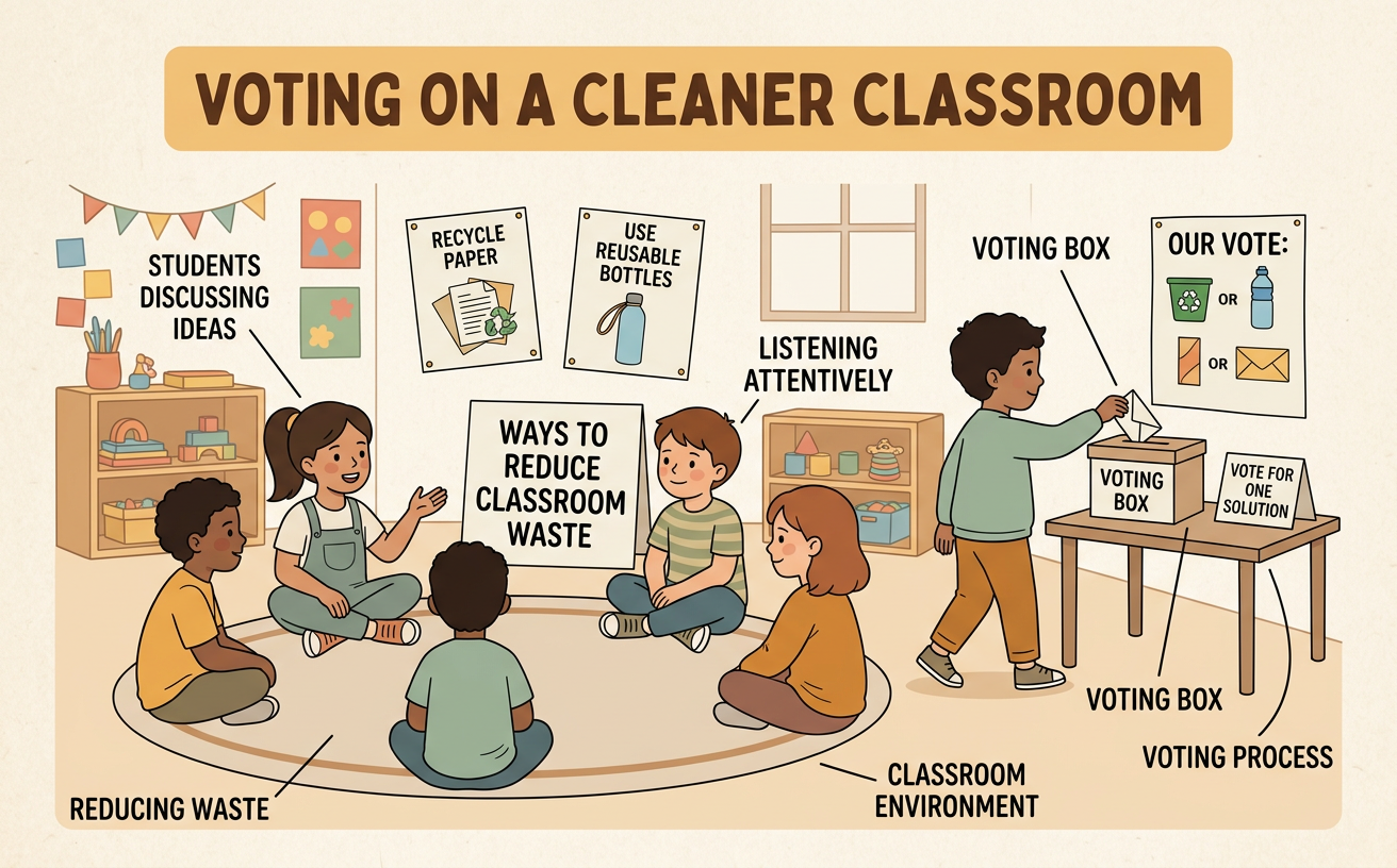 Voting on a Cleaner Classroom