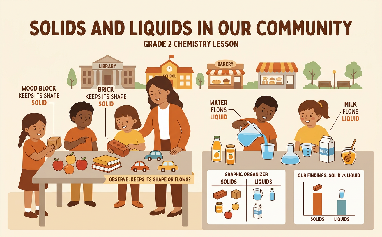 Solids and Liquids in Our Community