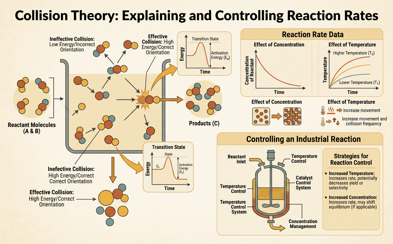 Collision Theory: Explaining and Controlling Reaction Rates