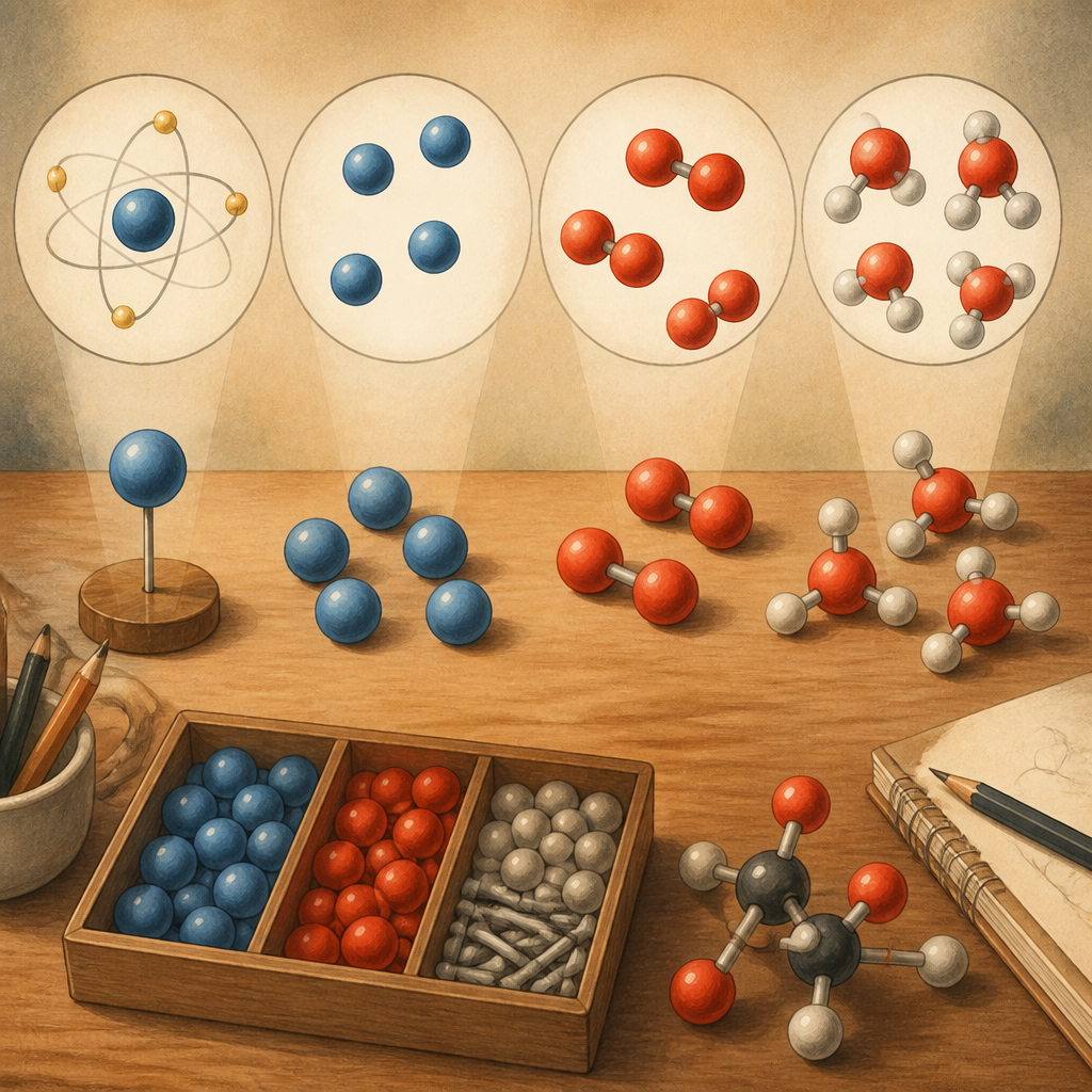 Atoms, Molecules, and the Building Blocks of Matter