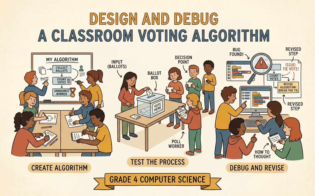 Design and Debug a Classroom Voting Algorithm