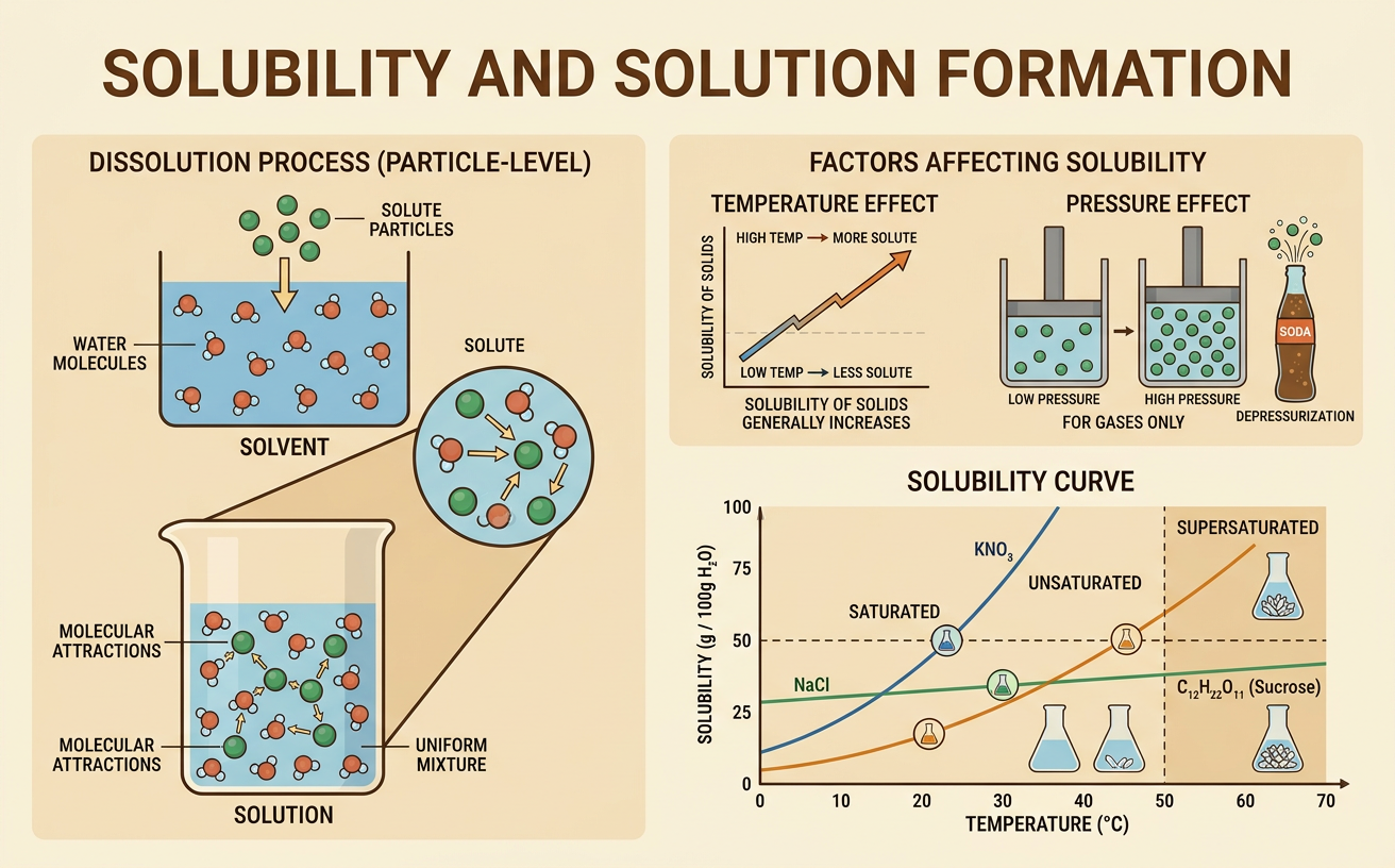 Solubility and Solution Formation