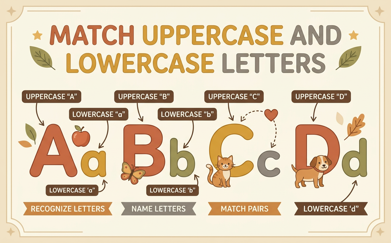 Match Uppercase and Lowercase Letters