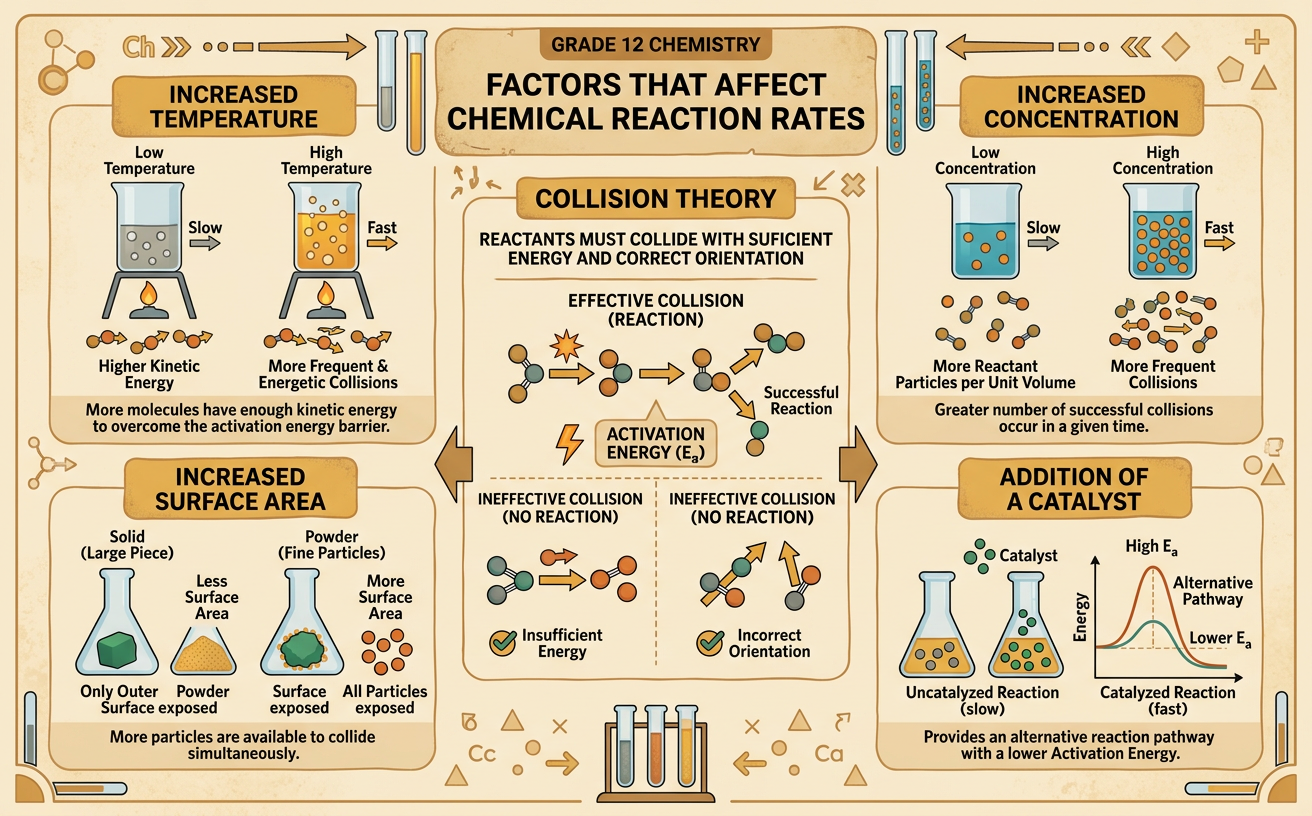 Factors That Affect Chemical Reaction Rates