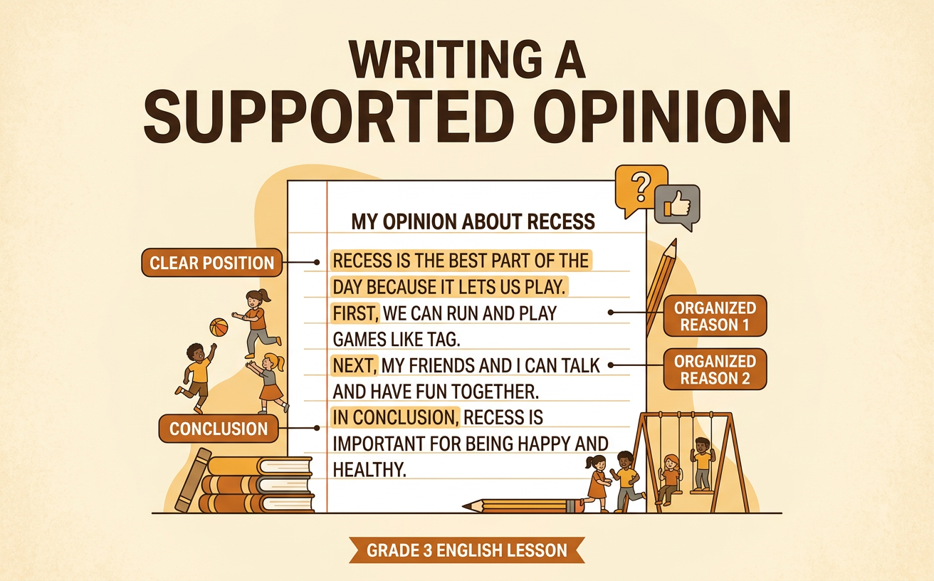 Writing a Supported Opinion