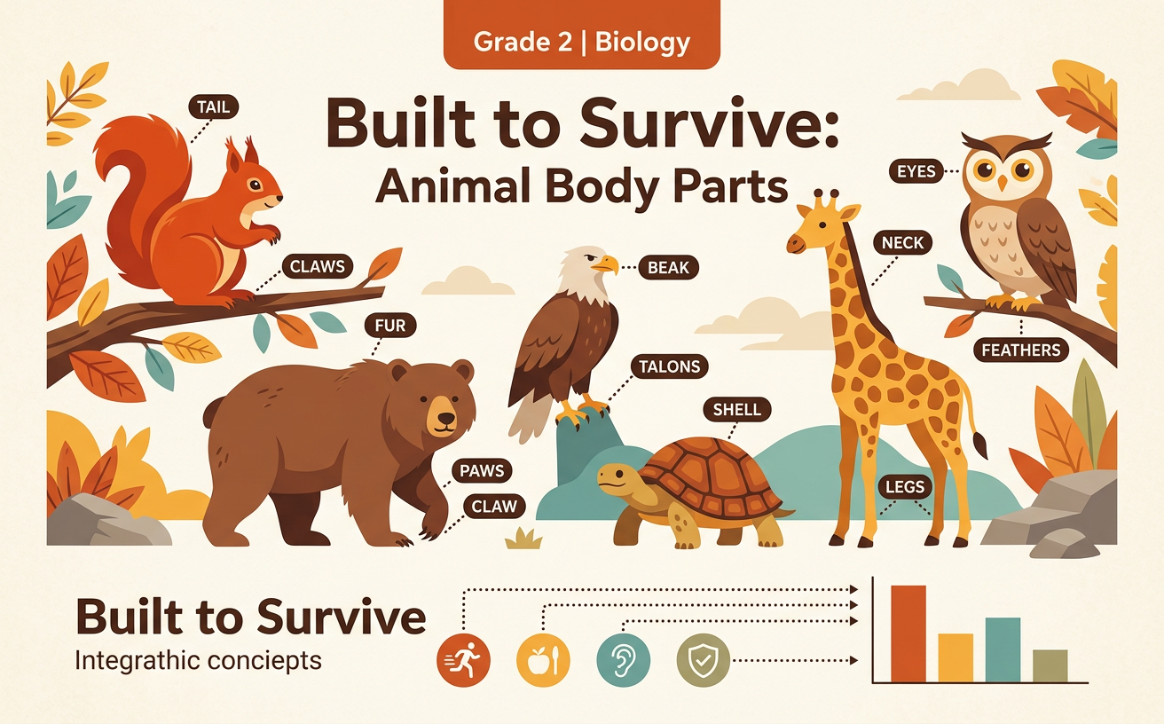Built to Survive: Animal Body Parts