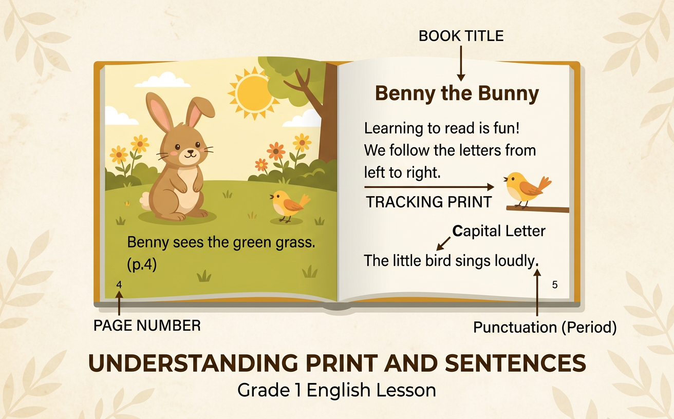 Understanding Print and Sentences