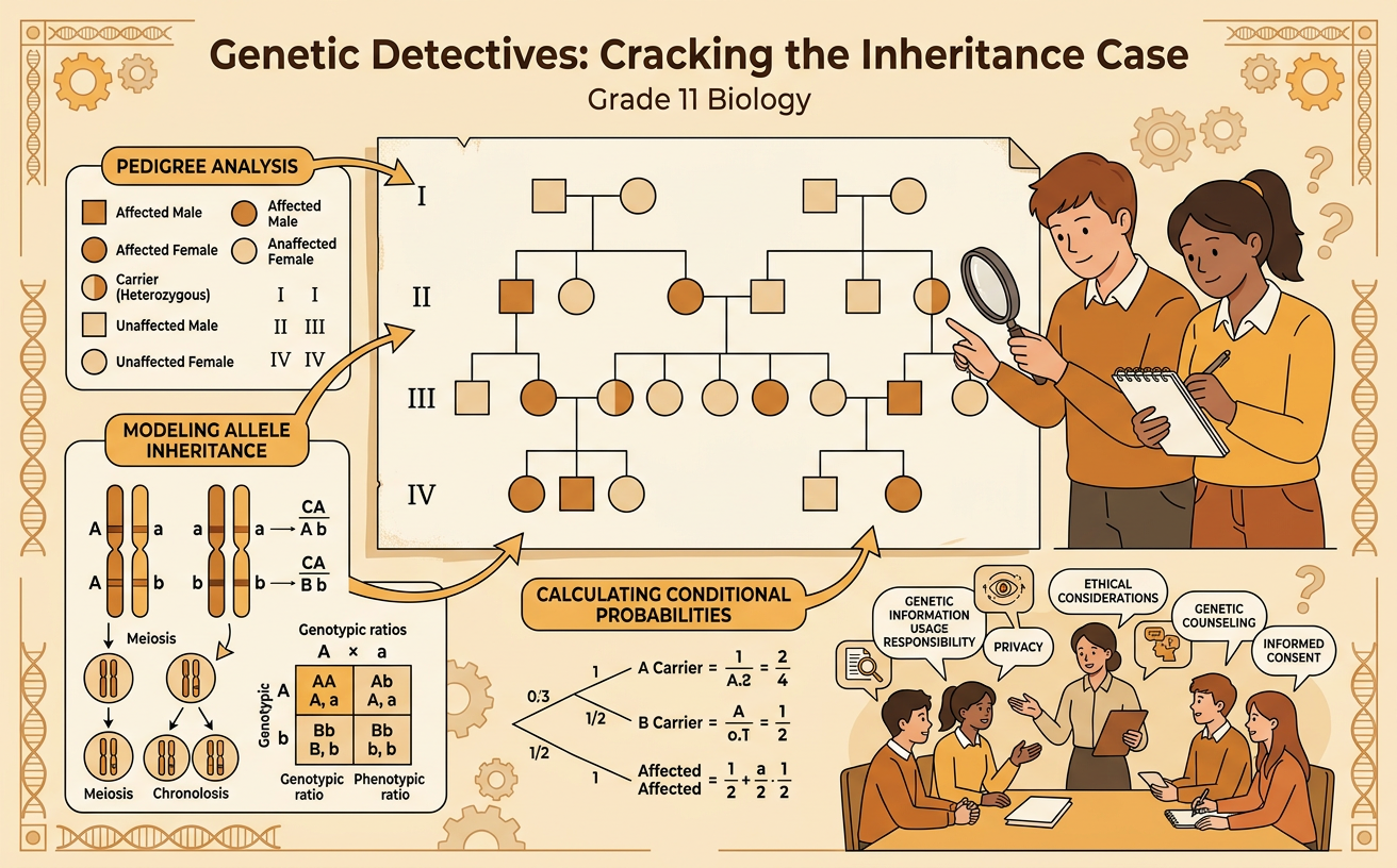 Genetic Detectives: Cracking the Inheritance Case