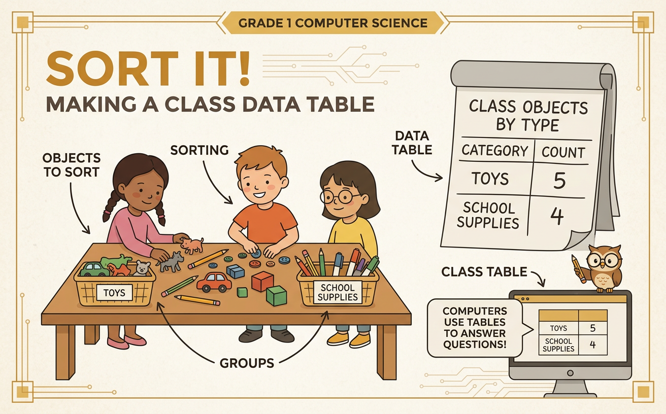 Sort It! Making a Class Data Table