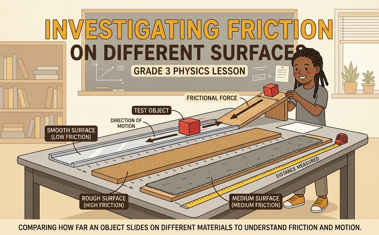 Investigating Friction on Different Surfaces