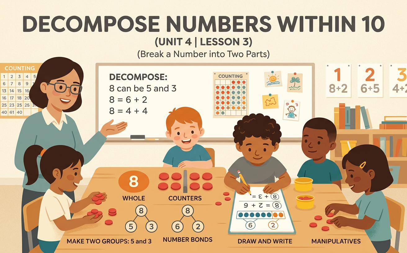 Decompose Numbers Within 10