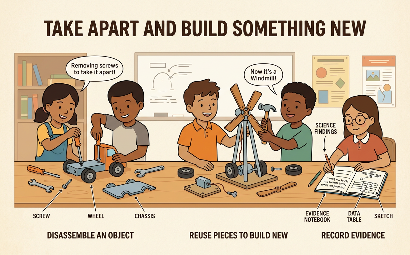 Take Apart and Build Something New