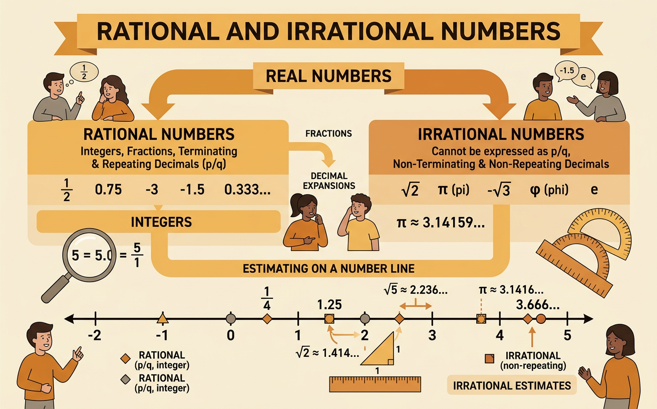 Rational and Irrational Numbers