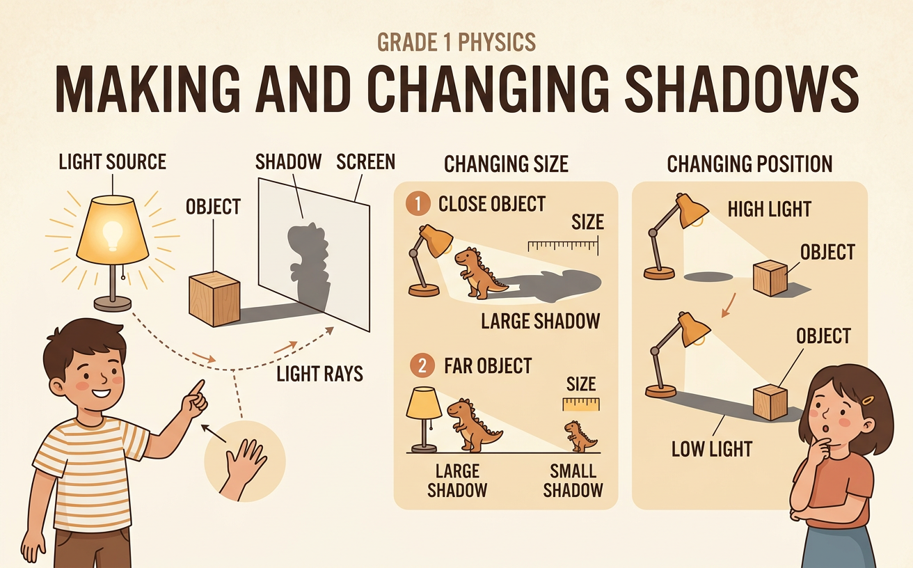 Making and Changing Shadows