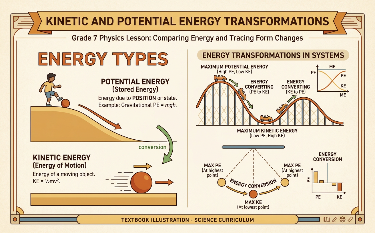 Kinetic and Potential Energy Transformations