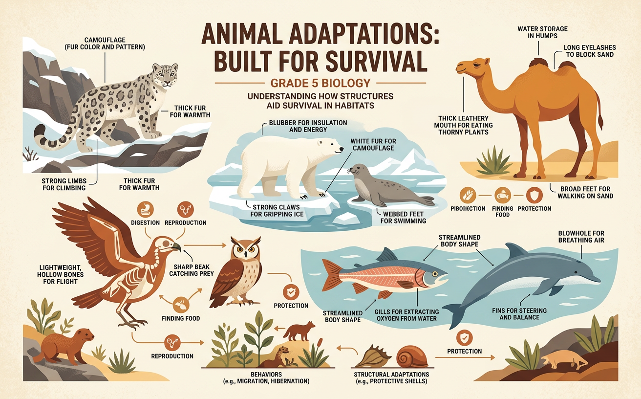 Animal Adaptations: Built for Survival
