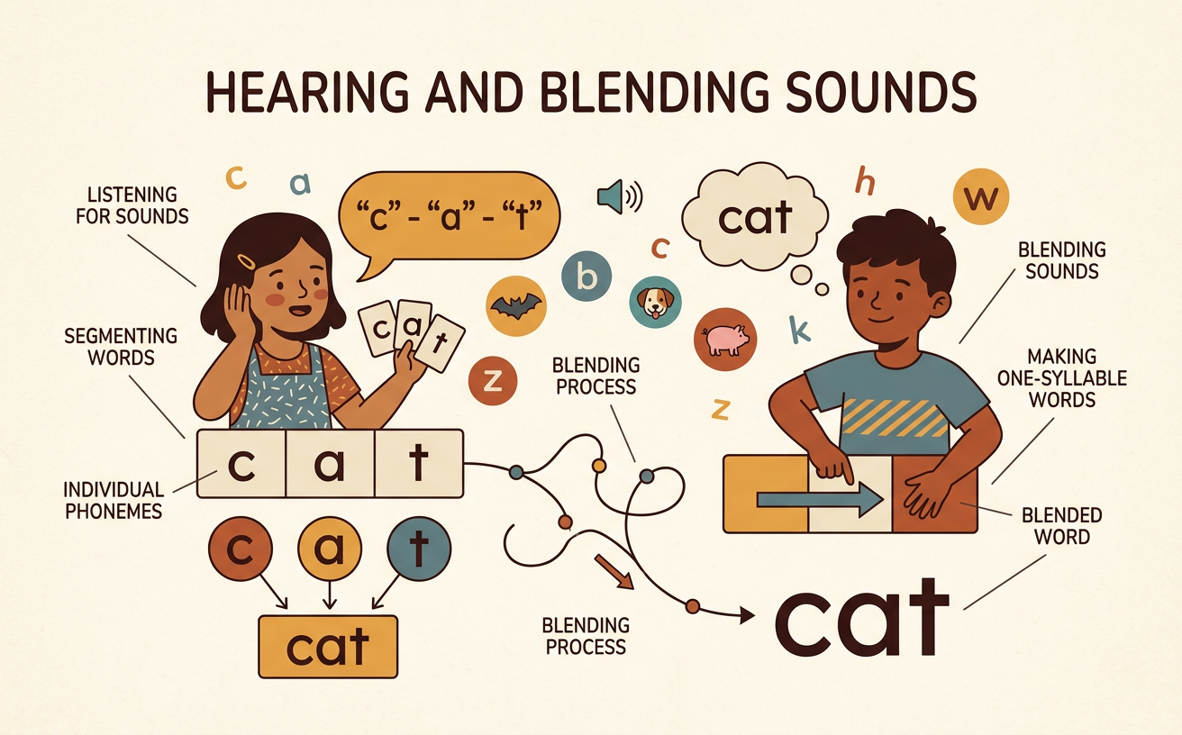 Hearing and Blending Sounds