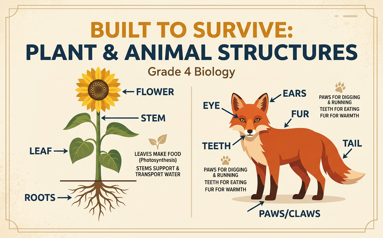Built to Survive: Plant and Animal Structures