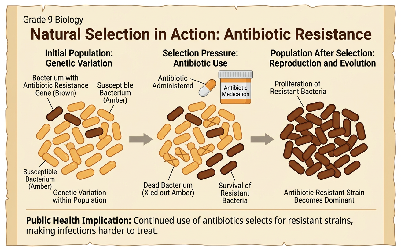 Natural Selection in Action: Antibiotic Resistance