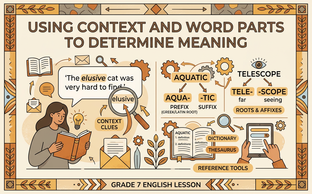 Using Context and Word Parts to Determine Meaning