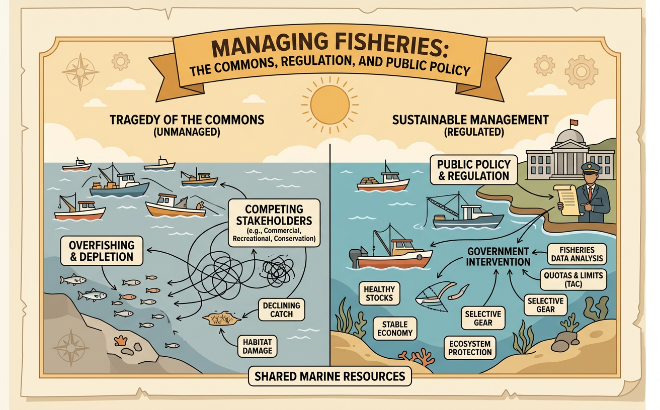 Managing Fisheries: The Commons, Regulation, and Public Policy
