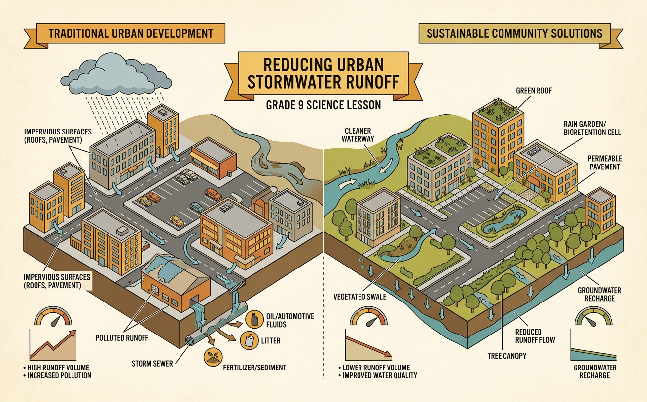 Reducing Urban Stormwater Runoff