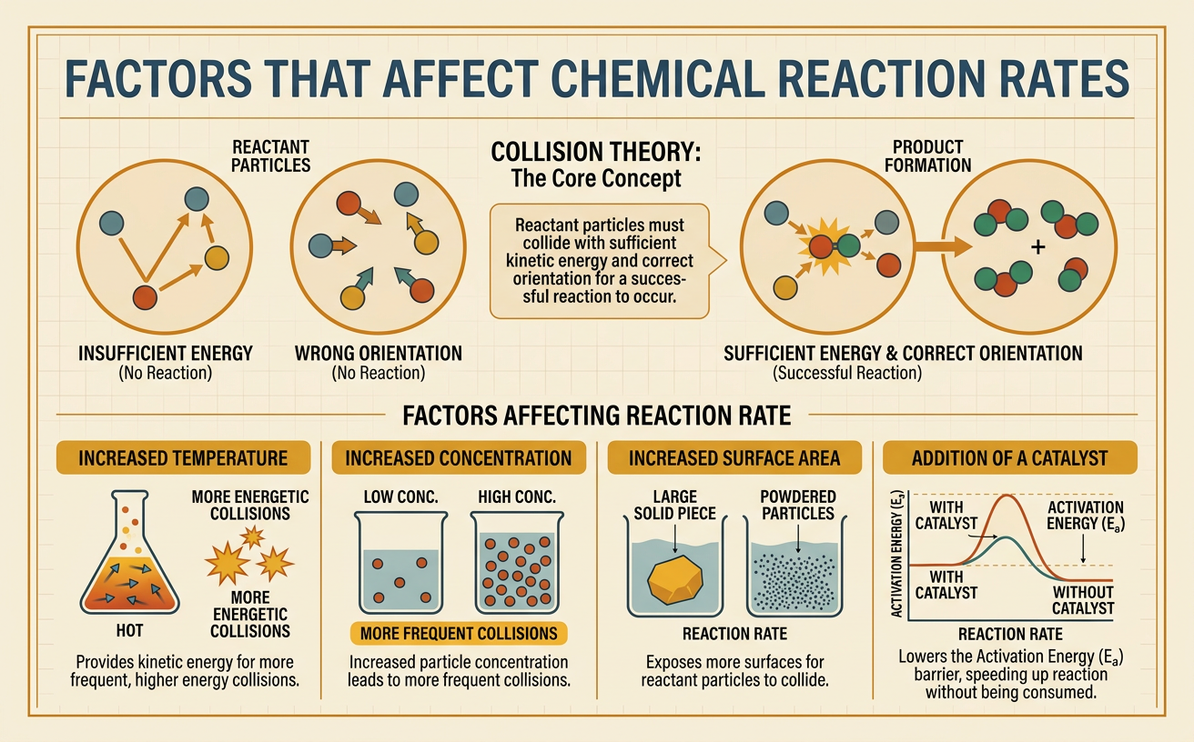 Factors That Affect Chemical Reaction Rates