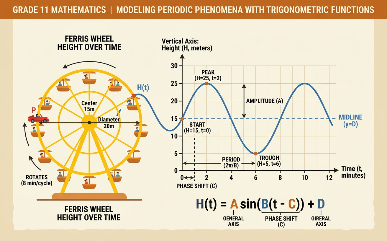 Modeling Periodic Phenomena with Trigonometric Functions