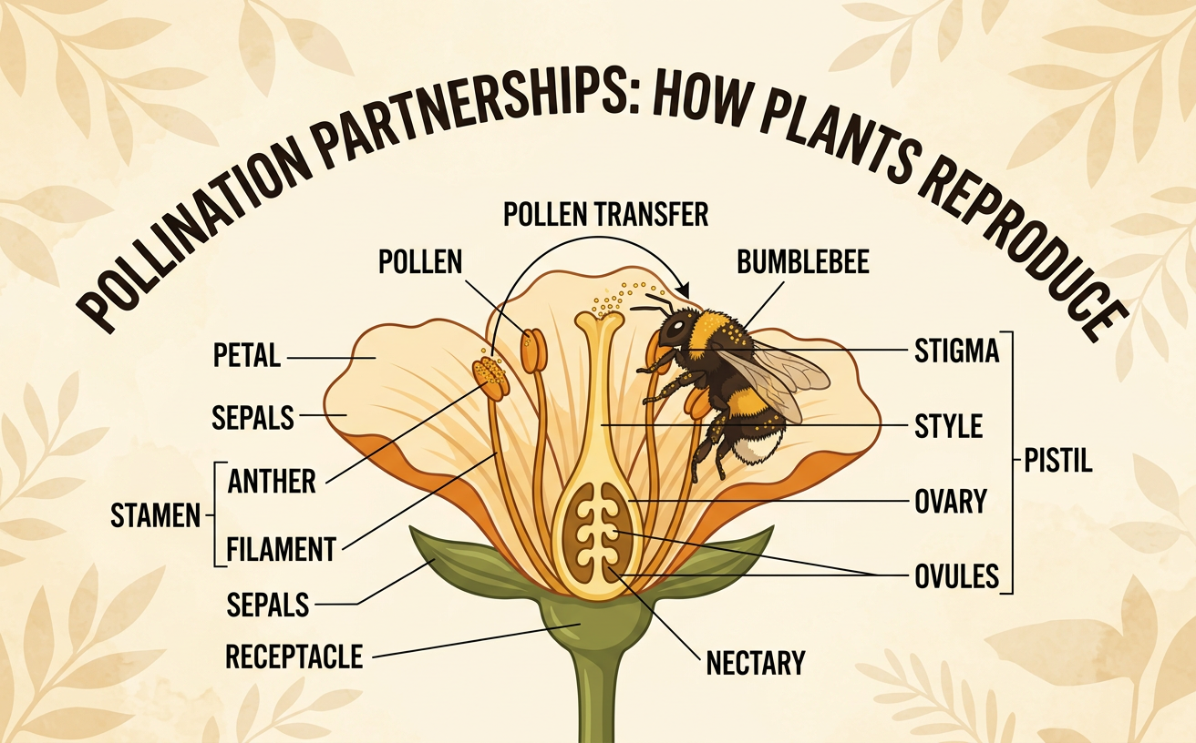 Pollination Partnerships: How Plants Reproduce