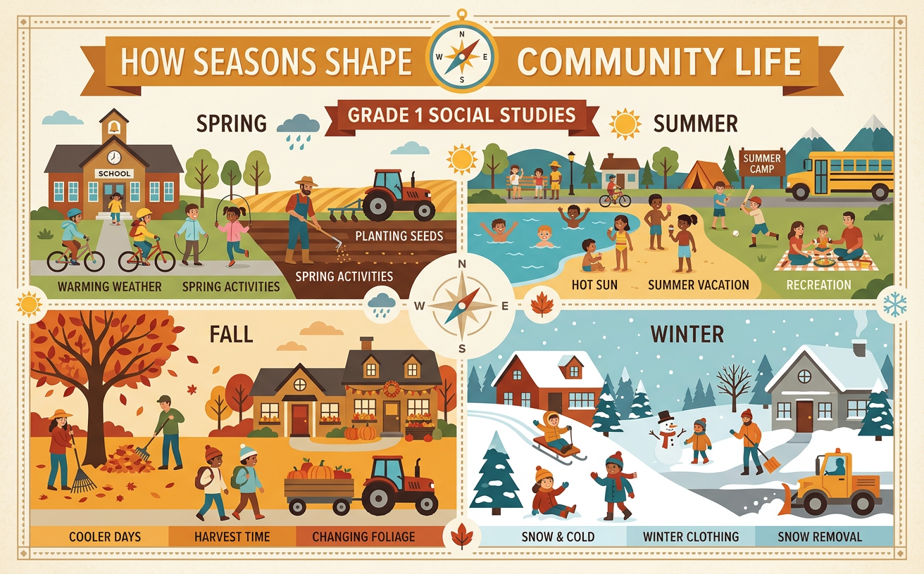 How Seasons Shape Community Life