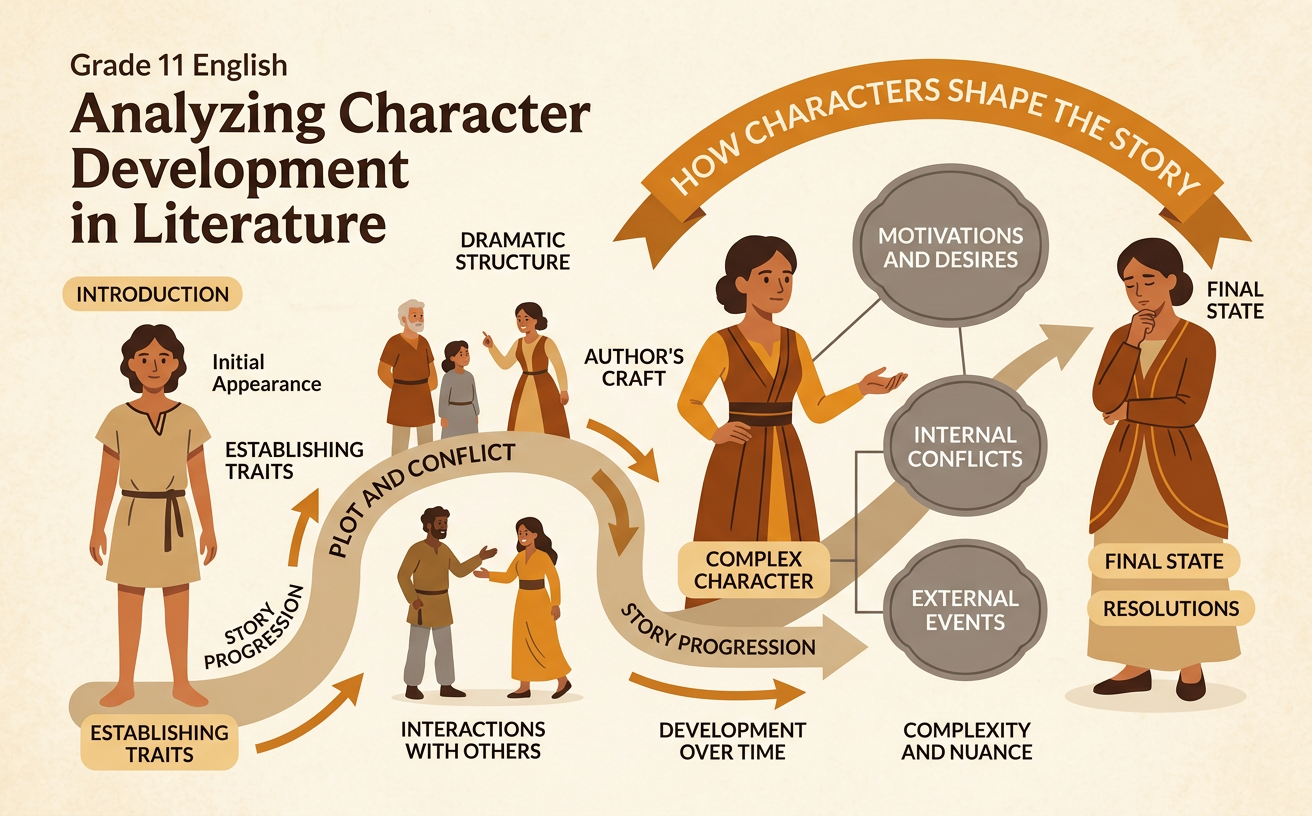 Analyzing Character Development in Literature