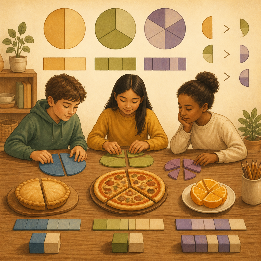 Fractions: Halves, Thirds, and Beyond