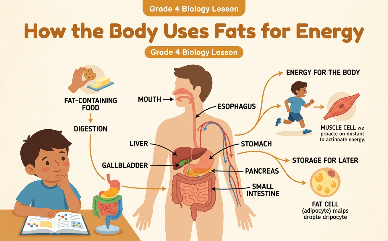 How the Body Uses Fats for Energy