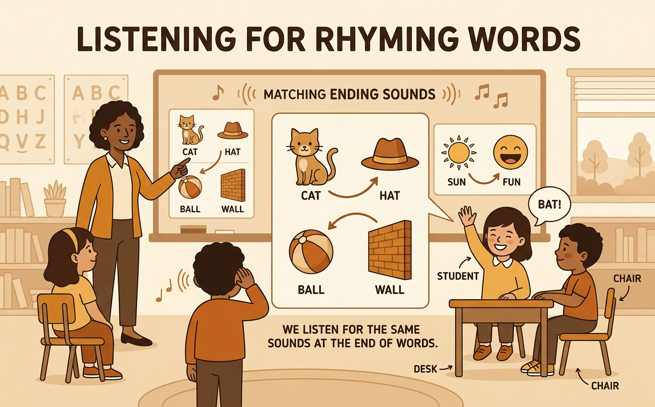 Listening for Rhyming Words