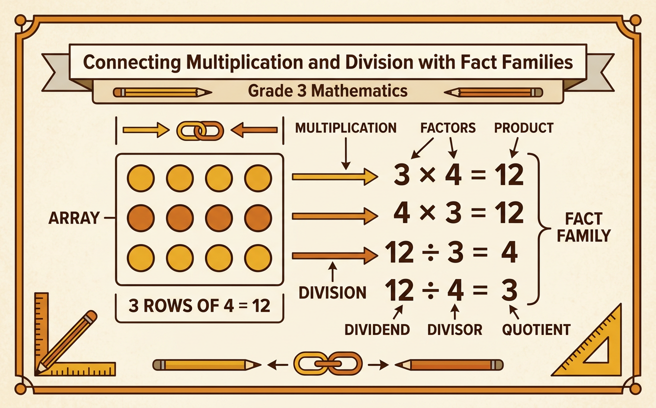 Connecting Multiplication and Division with Fact Families