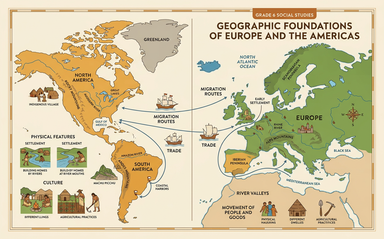 Geographic Foundations of Europe and the Americas